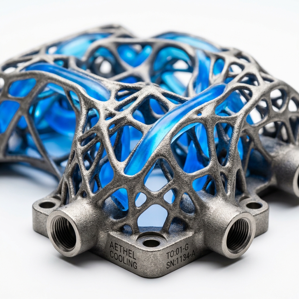 3d printed liquid cooling manifold