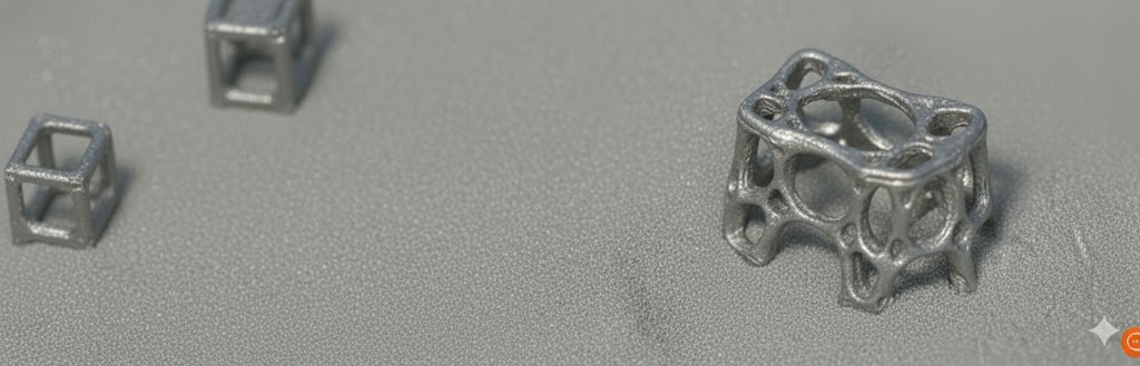 高倍显微镜下的球形金属3D打印粉末颗粒